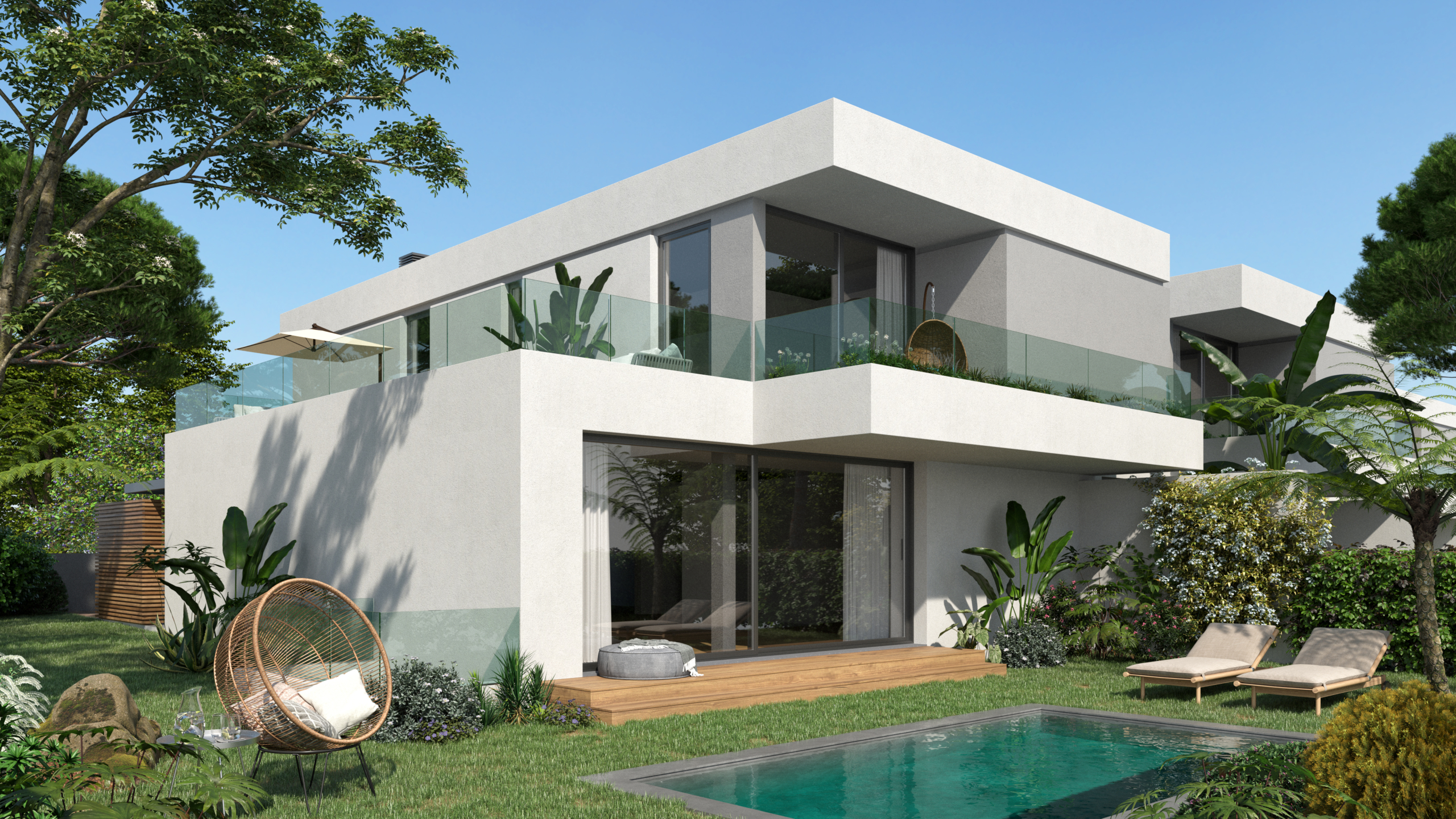 Parduodama prabangi vila Portuhalijoje, Kaškaiš mieste