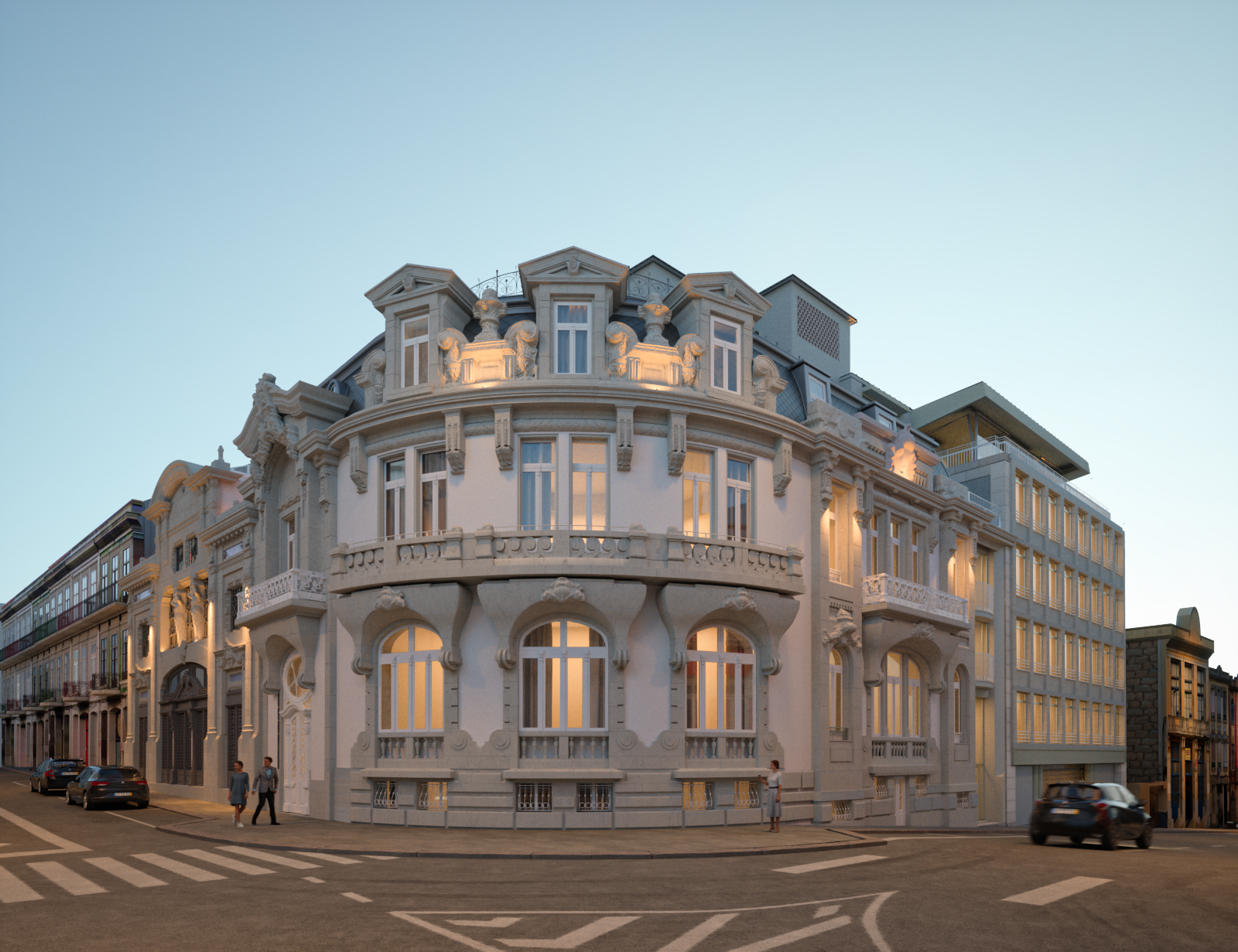 Parduodamas išskirtinis autentiškas butas Porto centre