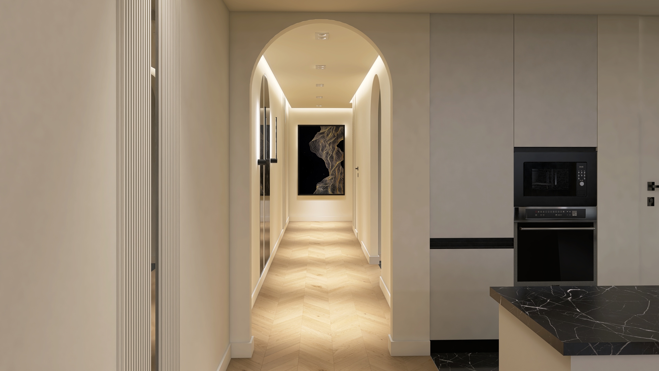 Parduodamas prabangus 2-jų miegamųjų butas su dviem balkonais Porto centre