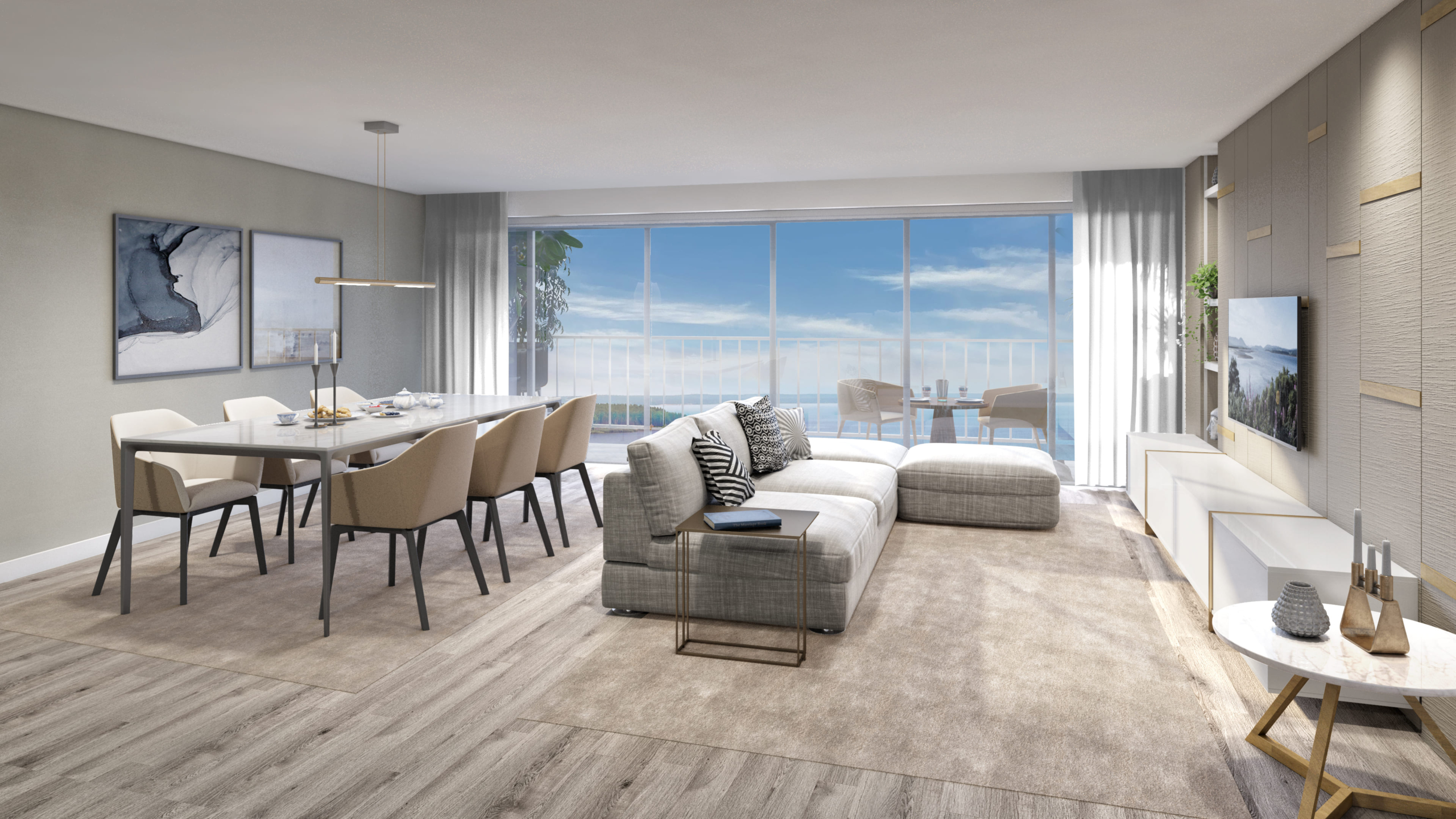 Parduodamas trijų miegamųjų butas šalia Lisabonos